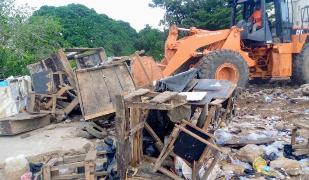 Abuja illegal market 