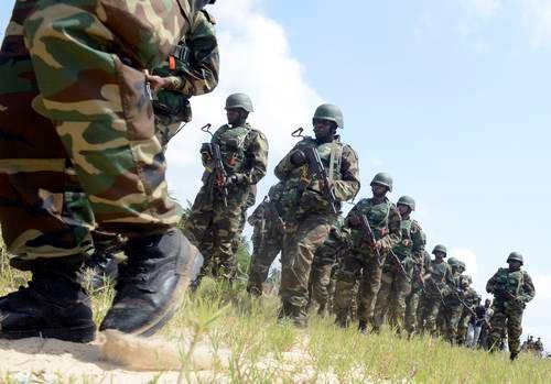 Nigerian soldiers