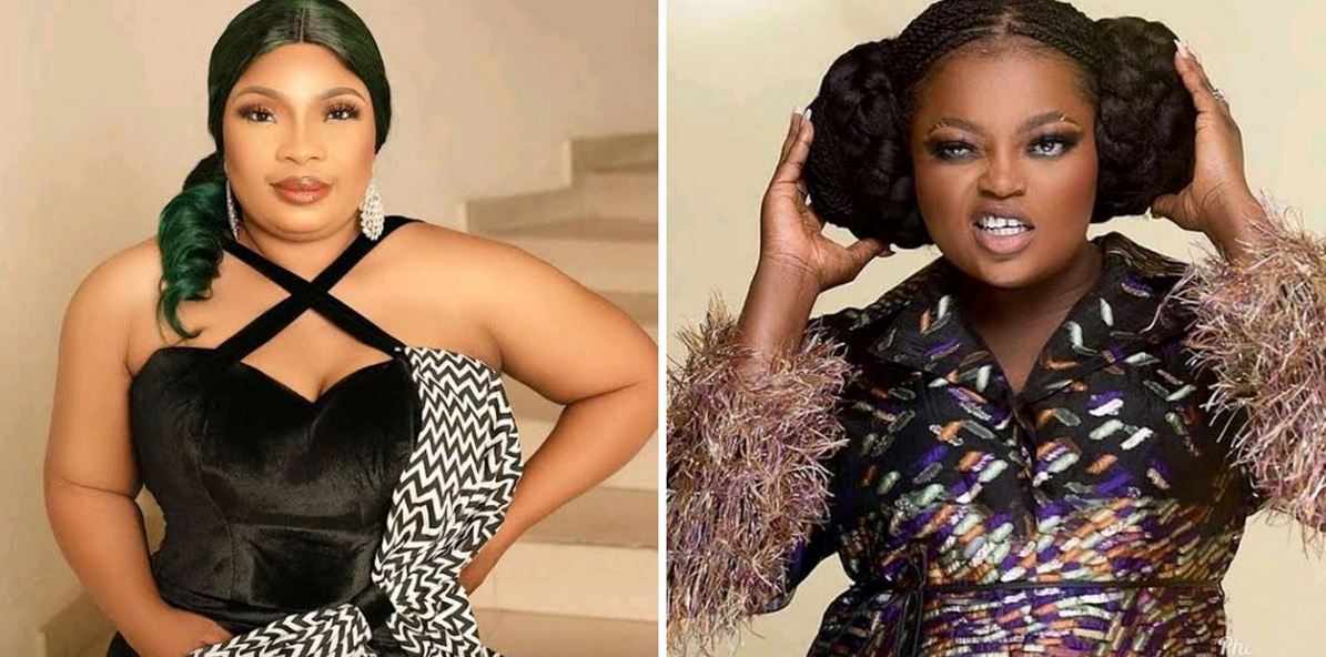 Laide Bakare and Funke Akindele